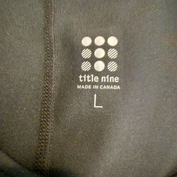 Title Nine Womens Dream Dress Black Blue Tennis Golf Athletic size Large - Picture 7 of 9